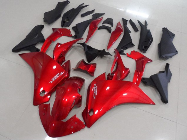 2011-2013 Red Matte Black CBR250RR Motorcycle Fairings 2011-2013 Red Matte Black CBR250RR Motorcycle Fairings