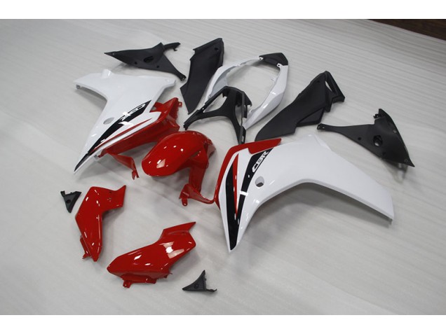 2011-2013 Red White Black CBR600F Motorcycle Fairings 2011-2013 Red White Black CBR600F Motorcycle Fairings