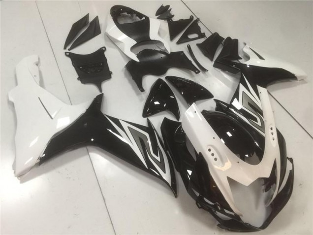 2011-2021 Black White GSXR 600/750 Motorcycle Fairing 2011-2021 Black White GSXR 600/750 Motorcycle Fairing