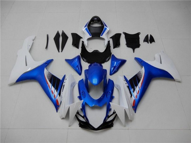 2011-2021 Blue White GSXR 600/750 Motorcycle Fairing 2011-2021 Blue White GSXR 600/750 Motorcycle Fairing