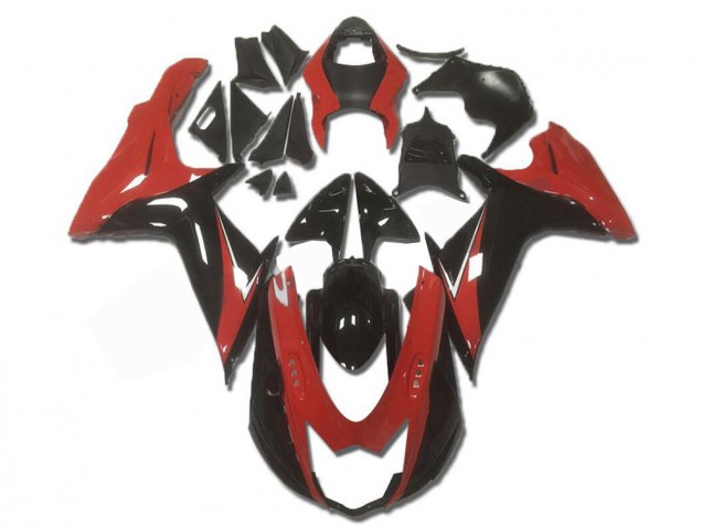 2011-2021 Red Black GSXR 600/750 Motorcycle Fairing 2011-2021 Red Black GSXR 600/750 Motorcycle Fairing