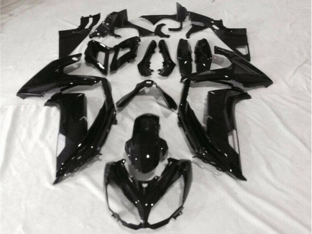 2012-2016 Glossy Black EX650 Motorcycle Fairing 2012-2016 Glossy Black EX650 Motorcycle Fairing