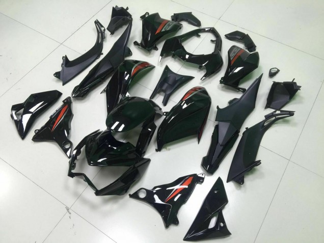 2013-2016 Black Z800 Motorcycle Fairings