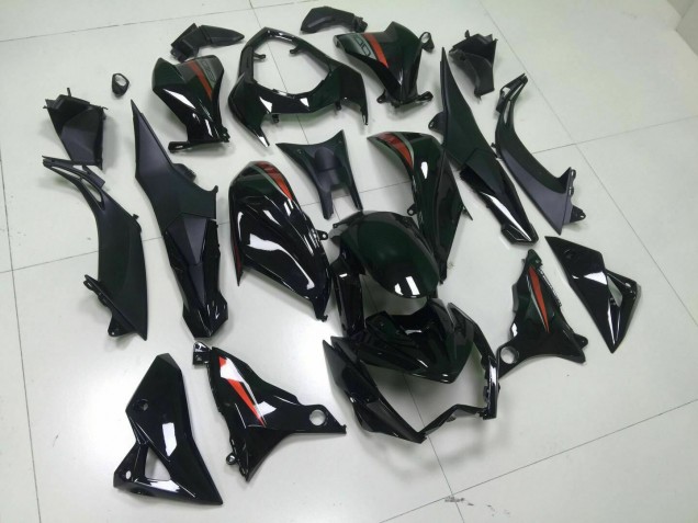 2013-2016 Black Z800 Motorcycle Fairings