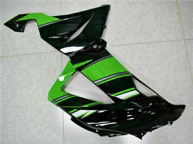 2013-2018 Black Green ZX6R Motorcycle Fairings