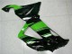 2013-2018 Black Green ZX6R Motorcycle Fairings