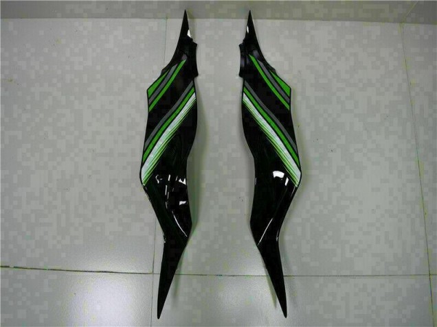 2013-2018 Black Green ZX6R Motorcycle Fairings