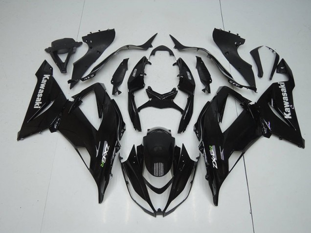 2013-2018 Gloss Black ZX6R Motorcycle Fairings 2013-2018 Gloss Black ZX6R Motorcycle Fairings