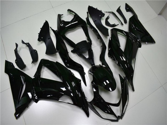 2013-2018 Glossy Black ZX6R Motorcycle Fairings 2013-2018 Glossy Black ZX6R Motorcycle Fairings