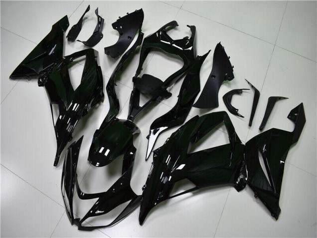2013-2018 Glossy Black ZX6R Motorcycle Fairings 2013-2018 Glossy Black ZX6R Motorcycle Fairings