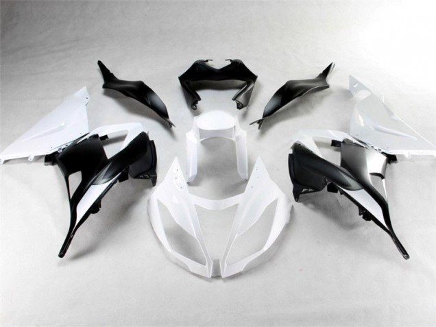 2013-2018 White Black ZX6R Motorcycle Fairing 2013-2018 White Black ZX6R Motorcycle Fairing