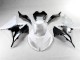 2013-2018 White Black ZX6R Motorcycle Fairing 2013-2018 White Black ZX6R Motorcycle Fairing