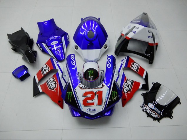 2015-2019 Blue Red KGN 21 YZF R1 Motorcycle Fairings 2015-2019 Blue Red KGN 21 YZF R1 Motorcycle Fairings