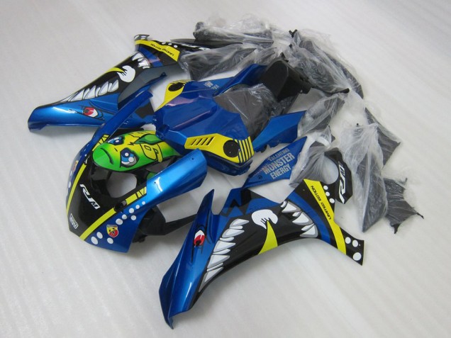 2015-2019 Blue Rossi YZF R1 Motorcycle Fairings 2015-2019 Blue Rossi YZF R1 Motorcycle Fairings
