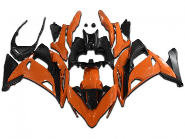 2017-2019 Orange Black EX650 Motorcycle Fairings 2017-2019 Orange Black EX650 Motorcycle Fairings