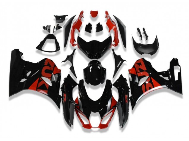 2017-2021 Black Red GSXR 1000 Motorcycle Fairings 2017-2021 Black Red GSXR 1000 Motorcycle Fairings