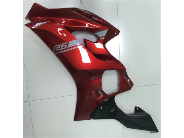 2017-2021 Red YZF R6 Motorcycle Fairings 2017-2021 Red YZF R6 Motorcycle Fairings
